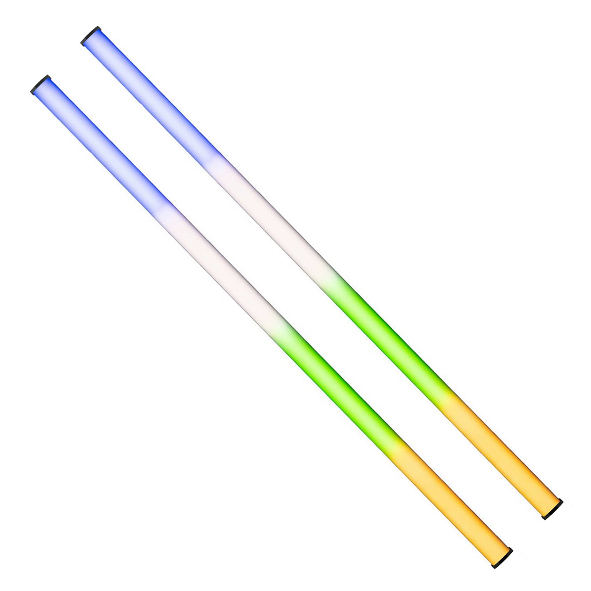 نور ثابت ال ای دی مدل C100 RGB X2 بسته 2 عددی