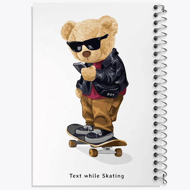 دفتر لیست خرید 50 برگ خندالو طرح تدی Teddy کد 26182