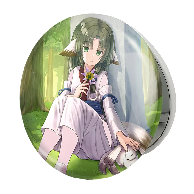 آینه جیبی خندالو طرح بازی Utawarerumono مدل تاشو کد 35370