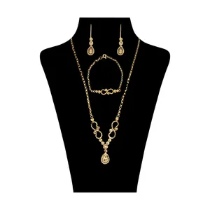 نیم ست طلا 18 عیار زنانه گالری یارطلا کد SR05-G
