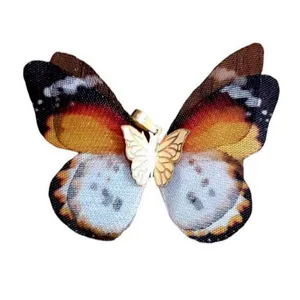 آویز گردنبند طلا 18 عیار زنانه مدل پروانه کد K40