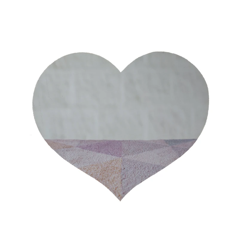    پادری مدل قلب طرح حوله کد 8175 سایز 90 × 90 سانتی متر