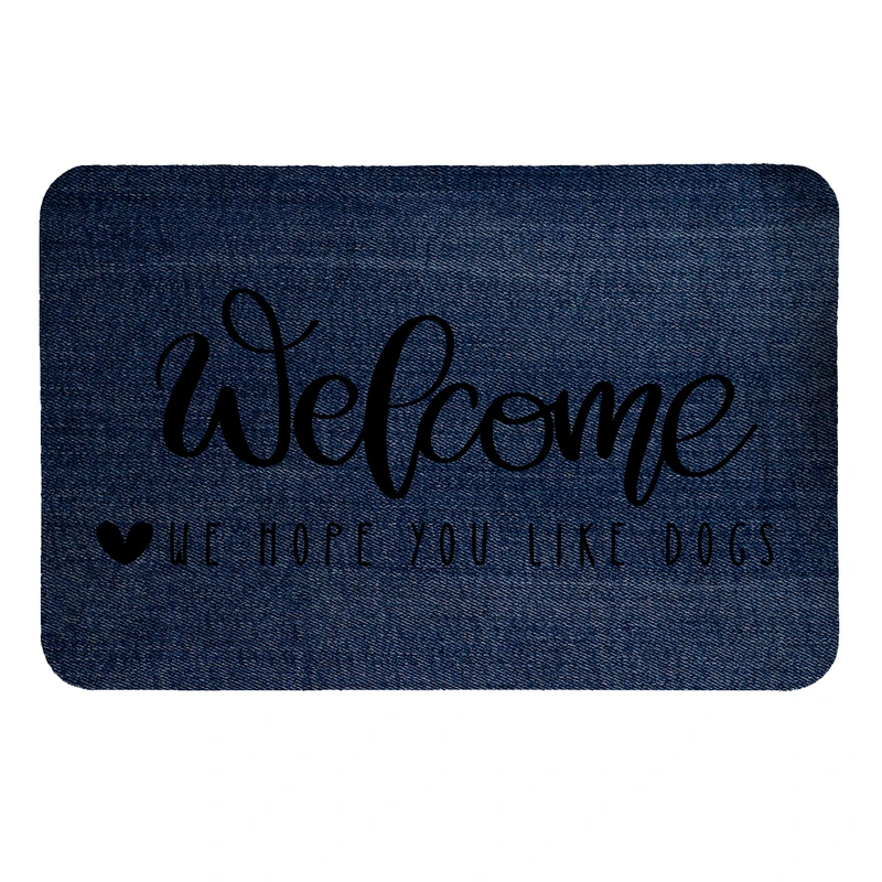 پادری طرح  welcome  کد 9528 سایز 60 × 40 سانتی متر