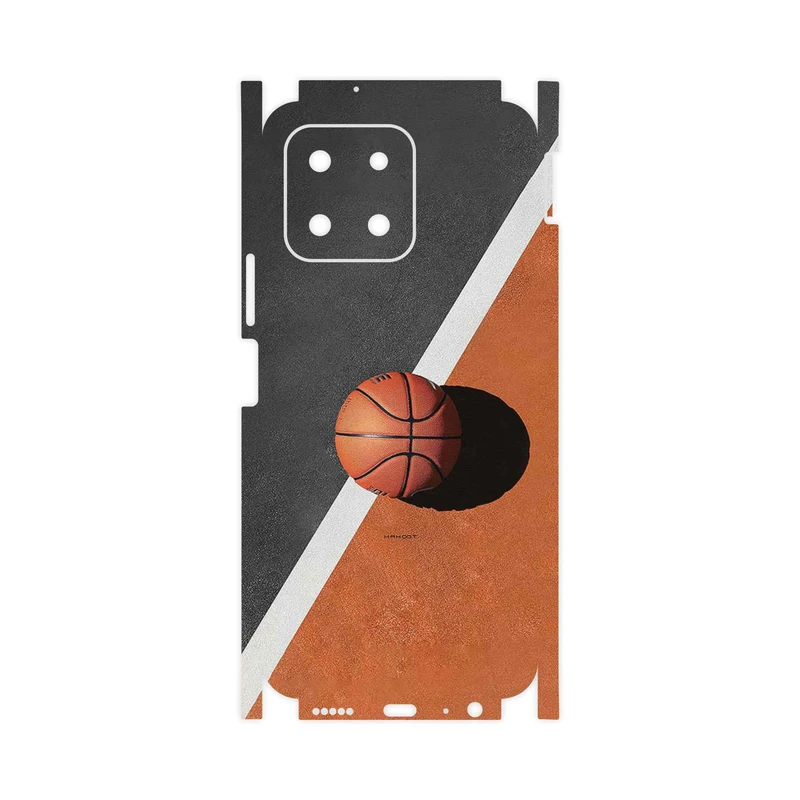 برچسب پوششی ماهوت مدل Basketball-FullSkin مناسب برای گوشی موبایل آنر X6