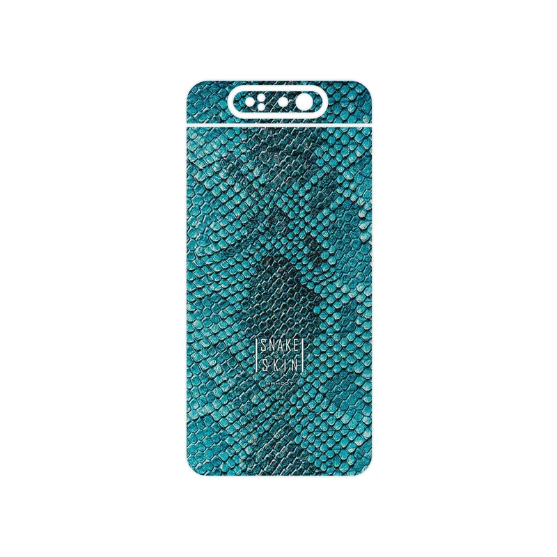 برچسب پوششی ماهوت مدل Blue Snake Skin مناسب برای گوشی موبایل سامسونگ Galaxy A80