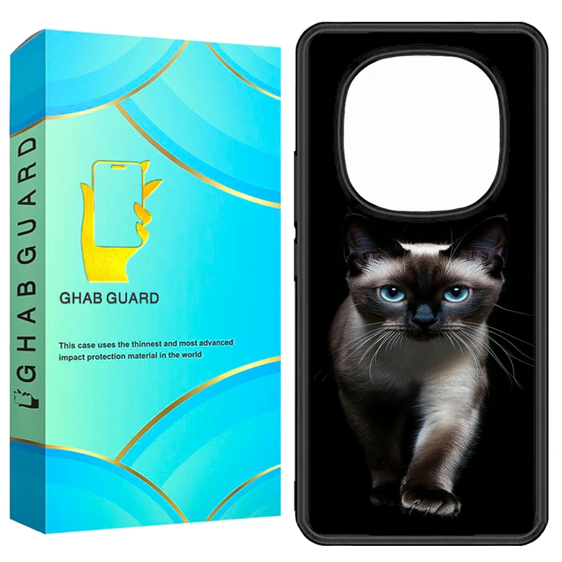 کاور قاب گارد طرح گربه مدل GN14P مناسب برای گوشی موبایل شیائومی Redmi Note 14 Pro 5G / Note 14 Pro Plus 5G