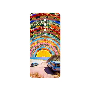 MAHOOT Collage of Orange Sky Cover Sticker for OnePlus 7T Pro