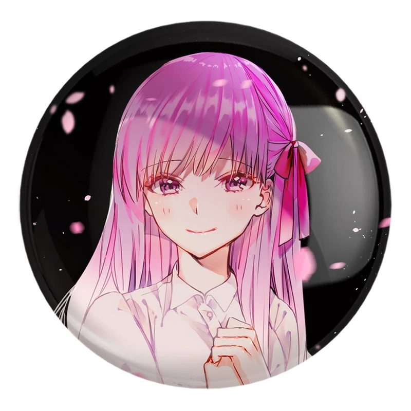 پیکسل خندالو طرح ساکورا انیمه فیت استی نایت Fate Stay Night کد 22755 مدل بزرگ