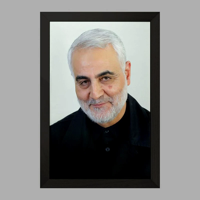 تابلو خندالو مدل سردار قاسم سلیمانی  کد 12599