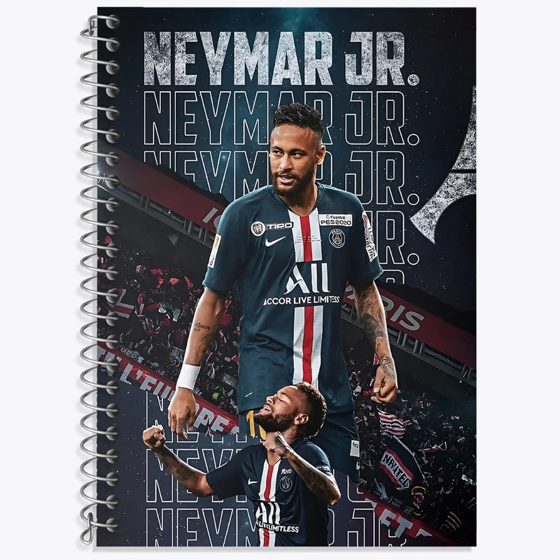 دفتر لغت 50 برگ خندالو طرح نیمار جونیور کد N2788