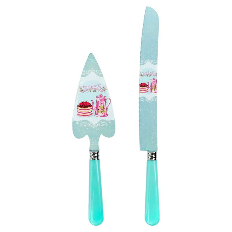 ست کارد و کفگیر سرو کیک روک مدل R902 - c18