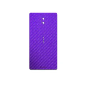 MAHOOT Purple-Fiber Cover Sticker for Nokia 3