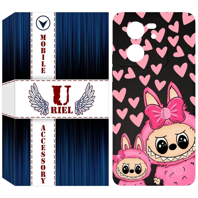 کاور یوریل مدل KSH کد 105 طرح عروسک لبوبو مناسب برای گوشی موبایل شیائومی 13T / 13T Pro / Redmi K60 Ultra