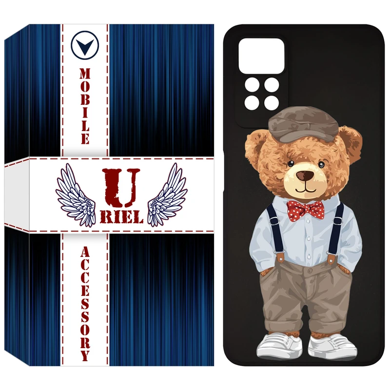 کاور یوریل مدل KSH کد 41 طرح تدی مناسب برای گوشی موبایل شیائومی Redmi Note 12 Pro 4G