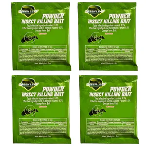 پودر مورچه کش گرین لیف مدل EX-05  وزن 5 گرم مجموعه 4 عددی