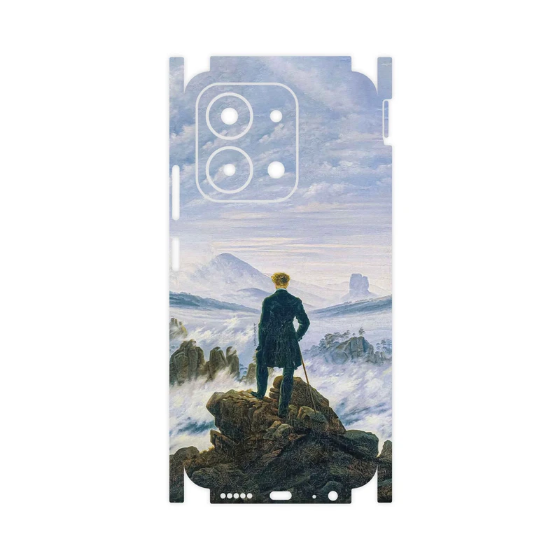 برچسب پوششی ماهوت مدل Wanderer above the Sea of Fog-FullSkin مناسب برای گوشی موبایل شیائومی Redmi 15C 4G