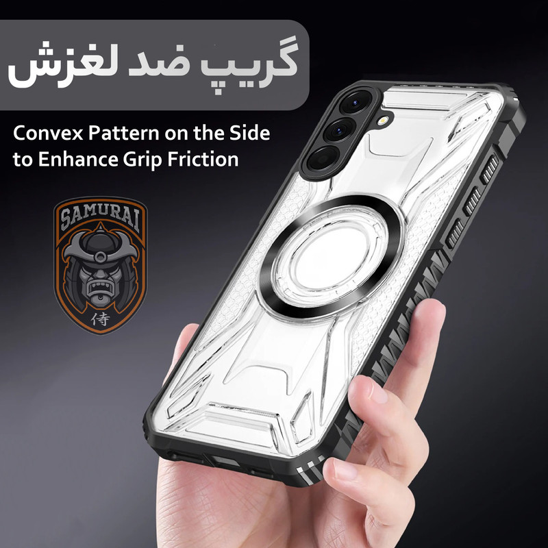 کاور سامورایی مدل Shocksafe مناسب برای گوشی موبایل سامسونگ Galaxy A17 4G / A17 5G