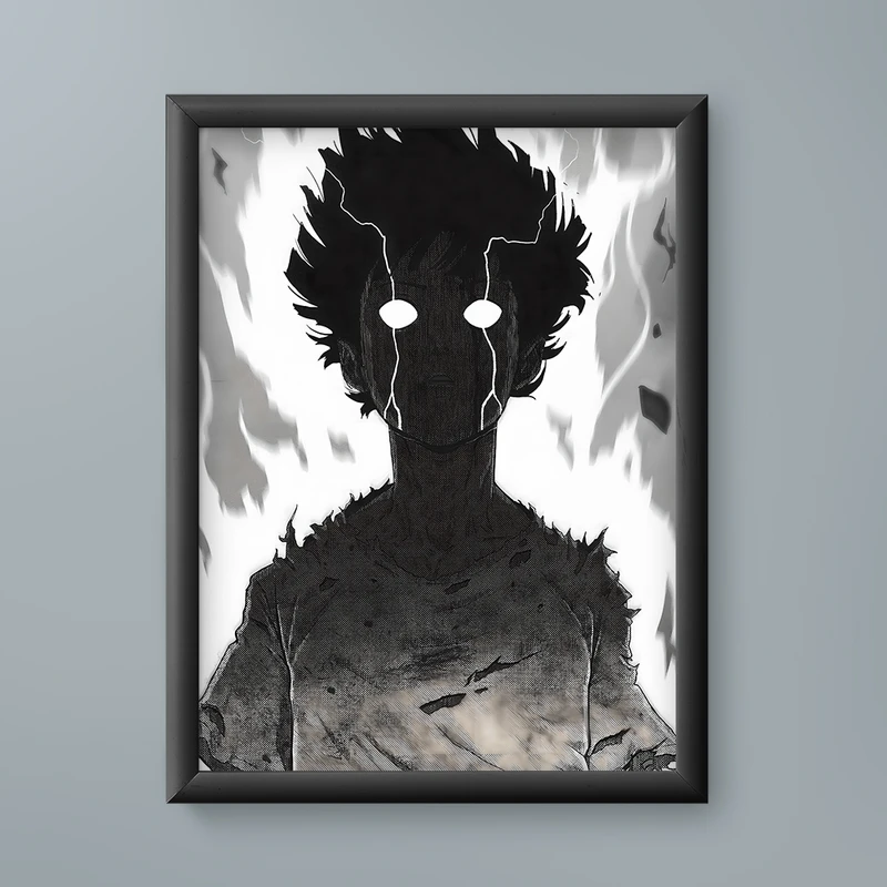 تابلو مدل انیمه موب سایکو 100 Mob Psycho 100 anime 05