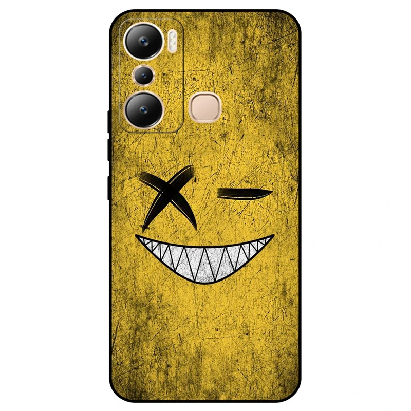 کاور مگافون طرح خنده مدل 8069 مناسب برای گوشی موبایل اینفینیکس Hot 20i