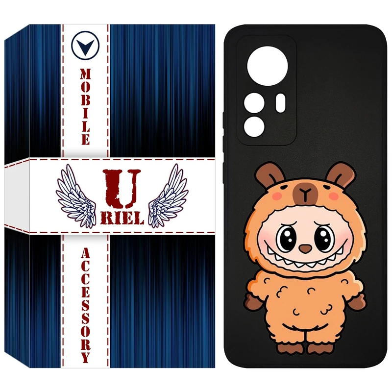 کاور یوریل قاب مدل KSH کد 110 طرح عروسک لبوبو مناسب برای گوشی موبایل شیائومی 12T