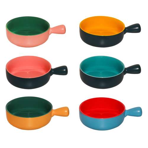 تابه دنی هوم مدل دسته دار سرامیکی کد 3030 مجموعه 6 عددی