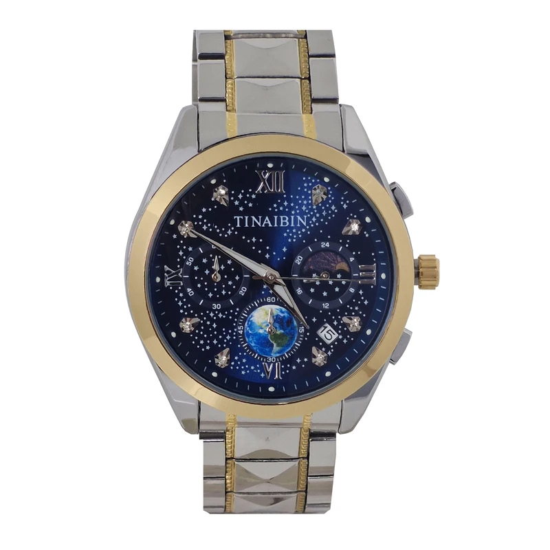 ساعت مچی عقربه‌ای مردانه کوارتز  تینا آی بین مدل TB6010 BL04 S