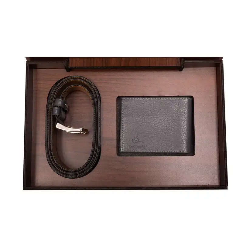 ست هدیه مردانه چرم کن ا مدل s-179