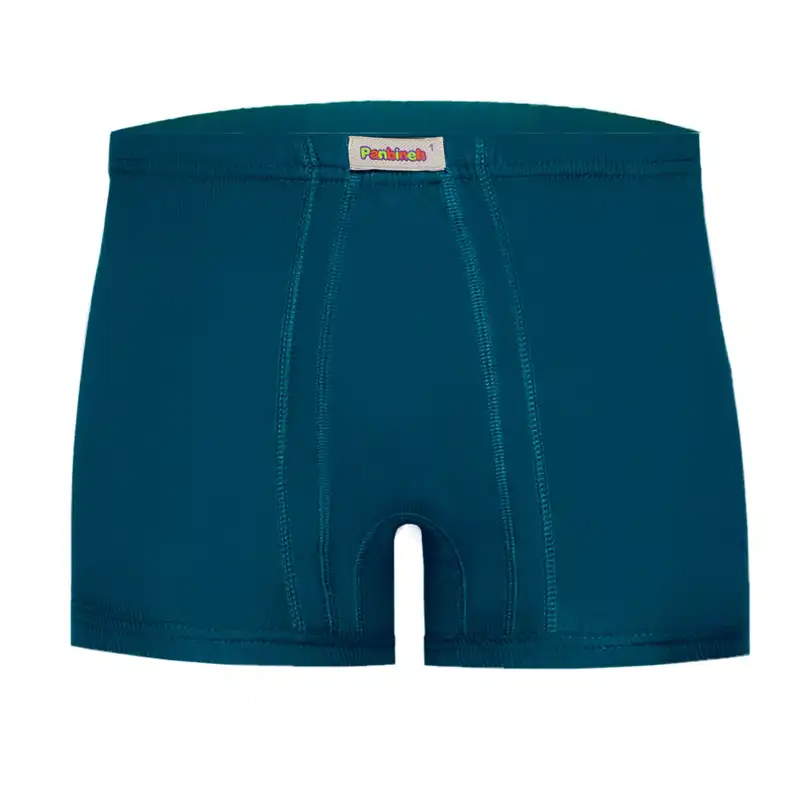 ست شورت و زیرپوش پسرانه پنبینه مدل  پادار آستین دار  مجموعه 6 عددی