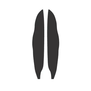 عایق پشت گلگیر خودرو مدل oromcut مناسب برای پژو 207 مجموعه 2 عددی