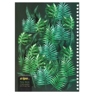 کاغذ کلاسوری کلیپس کد 0014 بسته 80 عددی