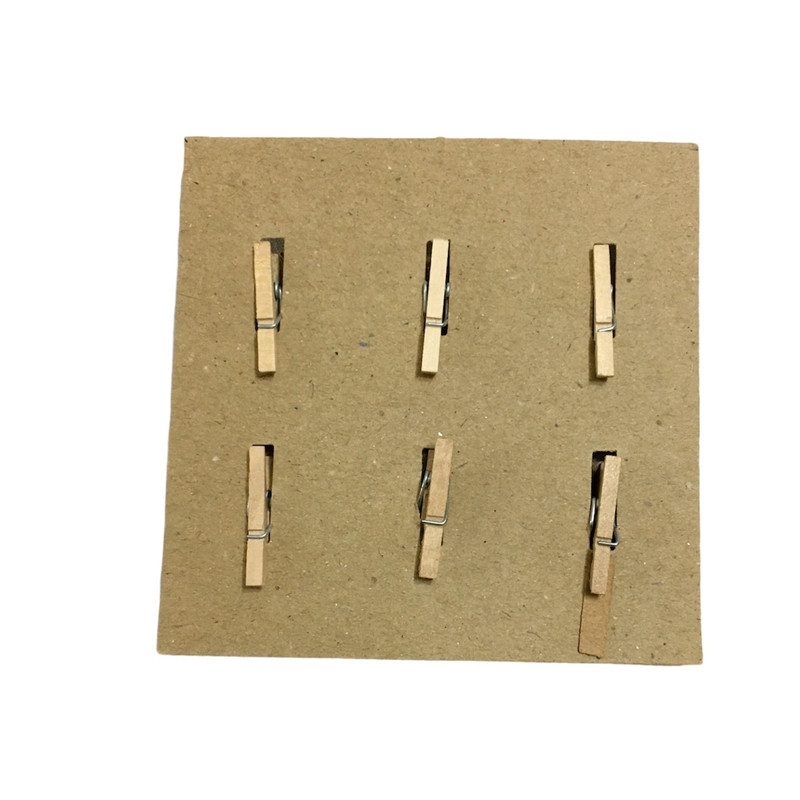 گیره کاغذ مدل سرخپوستی بسته 6 عددی