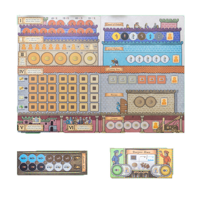 بازی فکری کپستون گیمز مدل Orleans