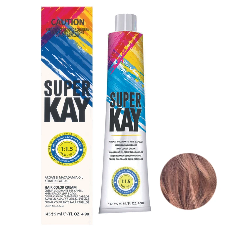  رنگ مو سوپرکی شماره 90.32 حجم 145 میلی لیتر رنگ شامپاینی