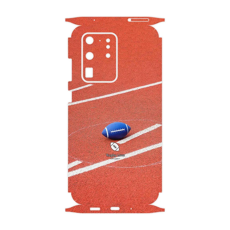 برچسب پوششی ماهوت مدل Rugby football-FullSkin مناسب برای گوشی موبایل سامسونگ Galaxy S20 Ultra