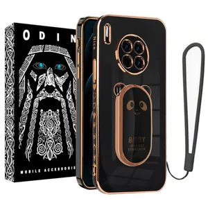 Odin cover model B@BY suitable for Huawei Nova 8i / Honor 50 Lite mobile phone with pop socket and strap