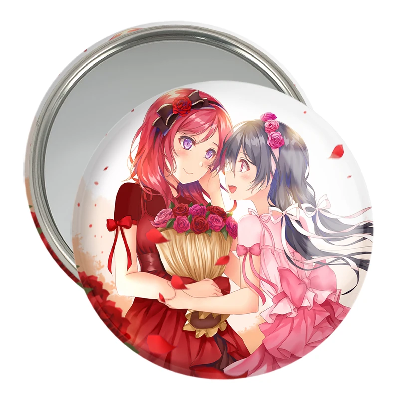 آینه جیبی خندالو مدل نیکو و ماکی انیمه لاو لایو Love Live  کد 18309