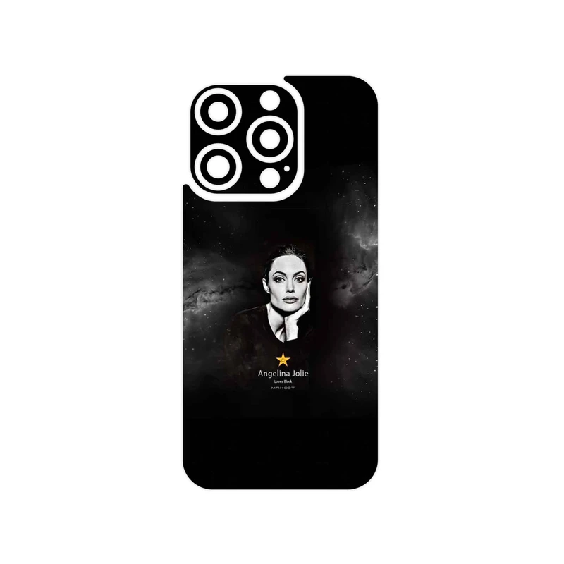 برچسب پوششی ماهوت مدل Angelina Jolie مناسب برای گوشی موبایل اپل iPhone 15 Pro