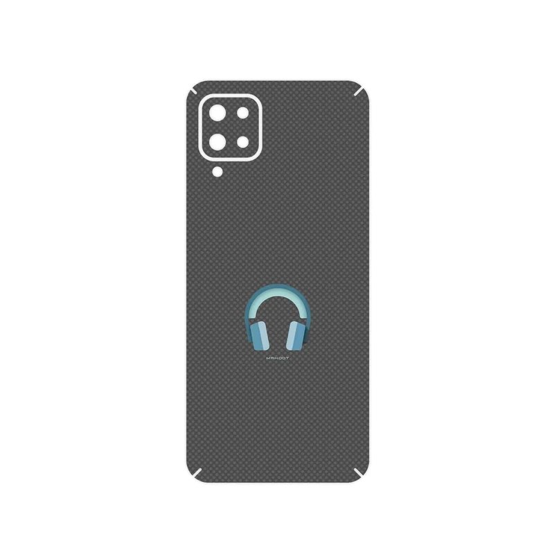 برچسب پوششی ماهوت مدل Minimal Headphone Icon مناسب برای گوشی موبایل سامسونگ Galaxy A12 Nacho