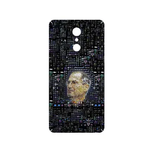 MAHOOT Collage of Steve Jobs 2 Cover Sticker for LG Q Stylus