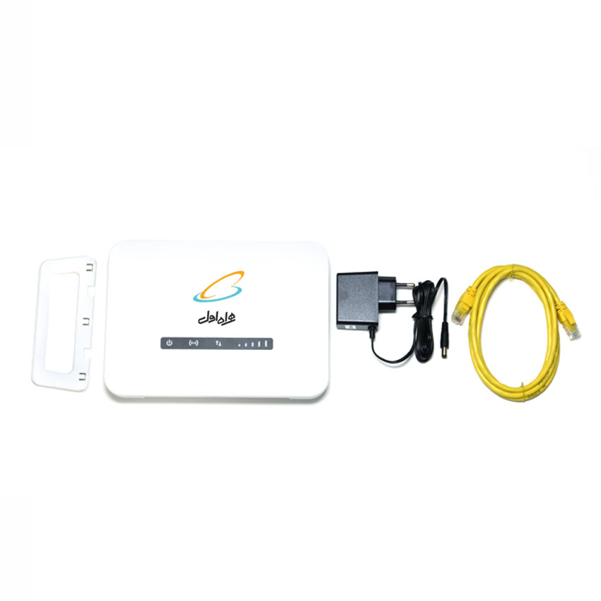 مودم روتر 4.5G همراه اول مدل HA6400 به همراه کارت فعالسازی سیمکارت اعتباری و 70 گیگابایت اینترنت 1 ساله