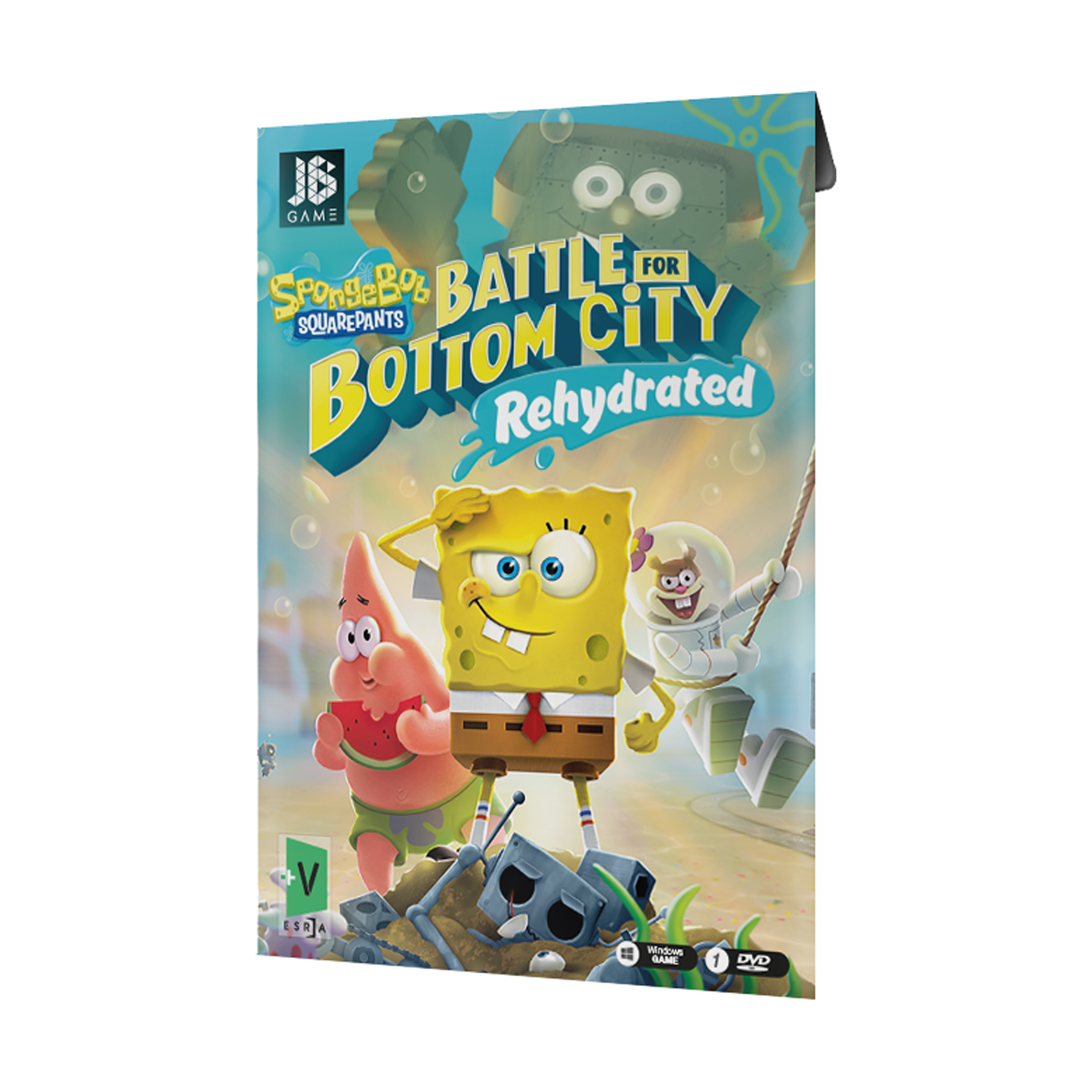 بازی SpongeBob SquarePants: Battle for Bottom city مخصوص PC نشر جی بی تیم