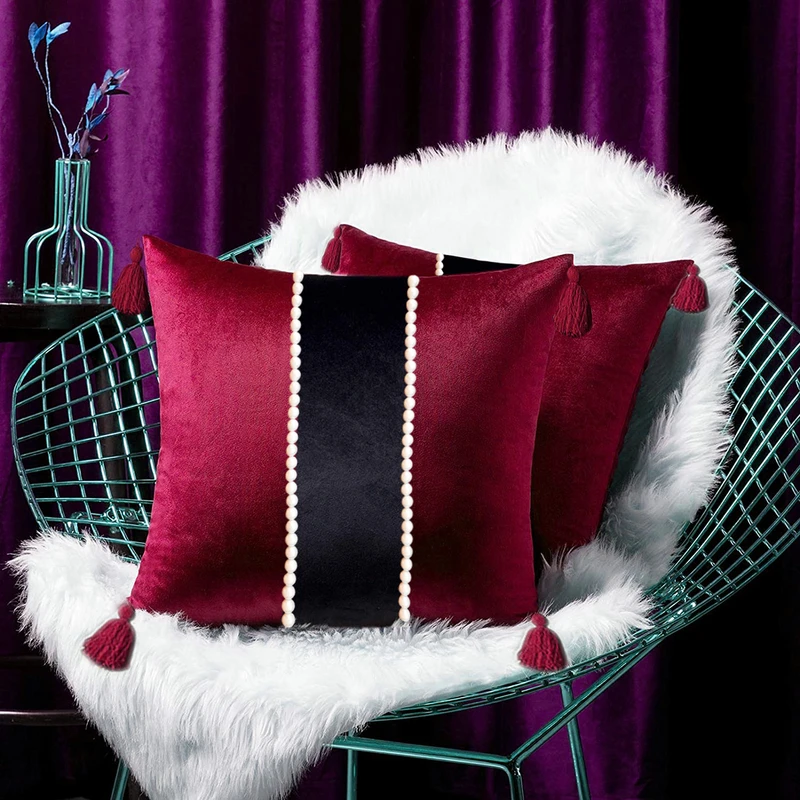 کوسن تیگران مفشوو مدل درباری سایز 40*40 سانتی متر مجموعه 2 عددی