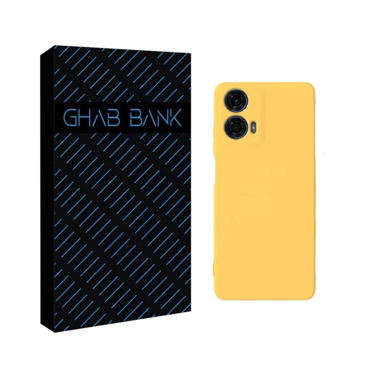 کاور قاب بانک مدل سیلیکونی  مناسب برای گوشی موبایل موتورولا  MOTO G24