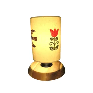 table lampshade with tulip