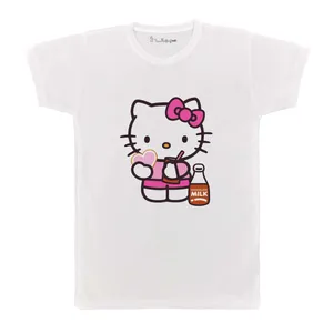 تی شرت بچگانه پرمانه طرح Kitty کد pmt.2410