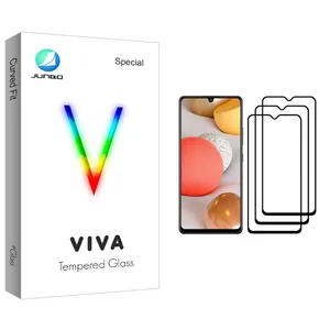 Junbo Viva Glass Screen Protector For Samsung Galaxy A42 Pack Of 3