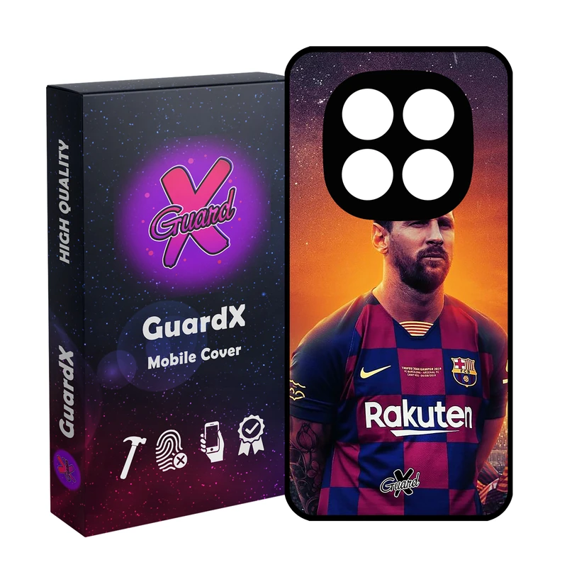 کاور گارد ایکس طرح Messi مدل 10123 مناسب برای گوشی موبایل شیائومی Redmi Note 14 Pro 4G