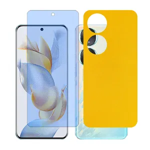 Glass together model matte anti blue screen protector suitable for Honor 70 mobile phone with back cover sticker
