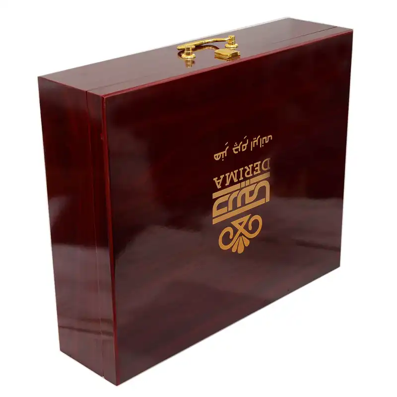 جعبه جواهرات هنر چرم ایرانی مدل  DERIMA