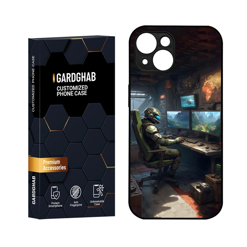 کاور گارد قاب مدل پسرانه مناسب برای گوشی موبایل اپل IPhone 15